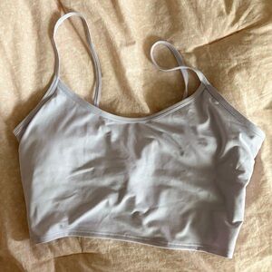Light purple PINK sports bra